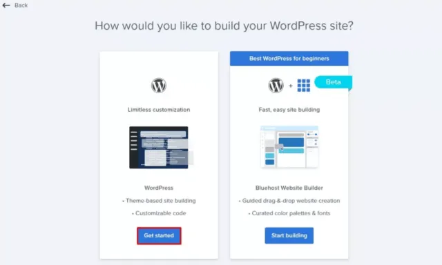 Kako instalirati Wordpress / Tutorijal 10 bluehost2 Sajber Sfera IT News, Tech, Gaming, Reviews