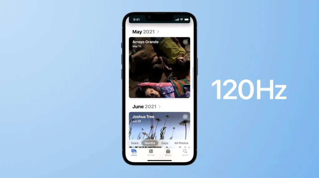 iPhone 14 - glasine o datumu izlaska, cena, rano curenje... 1 iphone 14 pro 120hz promotion blue Sajber Sfera IT News, Tech, Gaming, Reviews