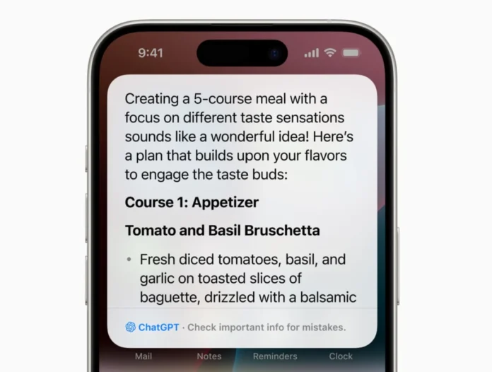 ChatGPT u iOS18