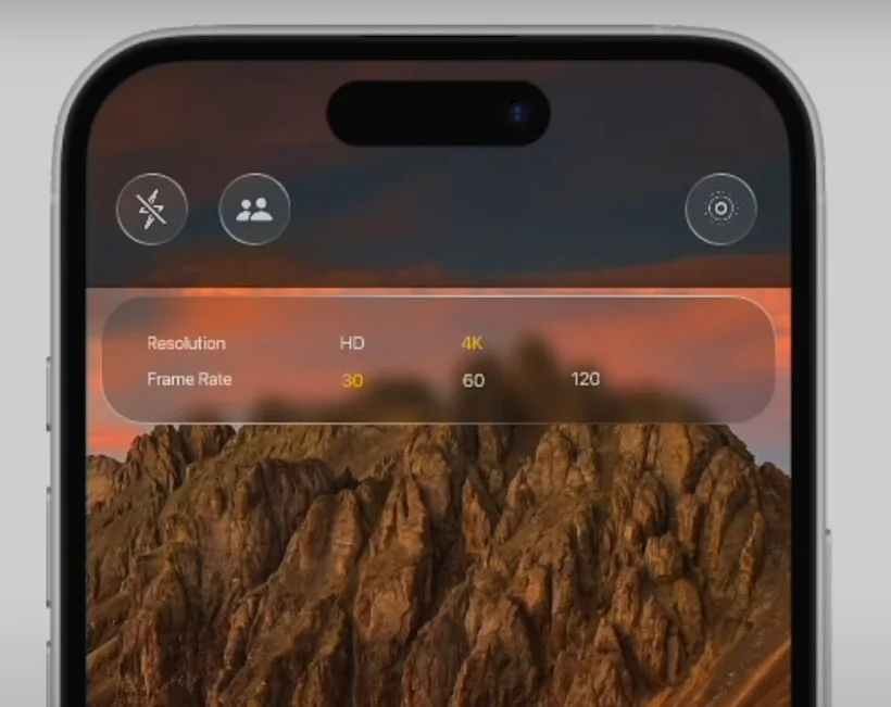 iOS 19 donosi novi interfejs aplikacije kamera 2 iOS 19 UI funkcije kamere Sajber Sfera IT News, Tech, Gaming, Reviews