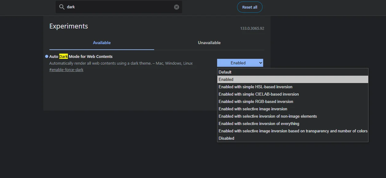 Google Chrome Dark Mode za sve sajtove 1 Google Chrome Dark Mode, kako ga uključiti za sve sajtove koje posećujete - Tutorijal